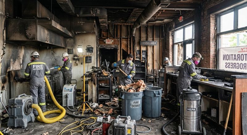 Commercial Fire Damage Repair in Phoenix, AZ
