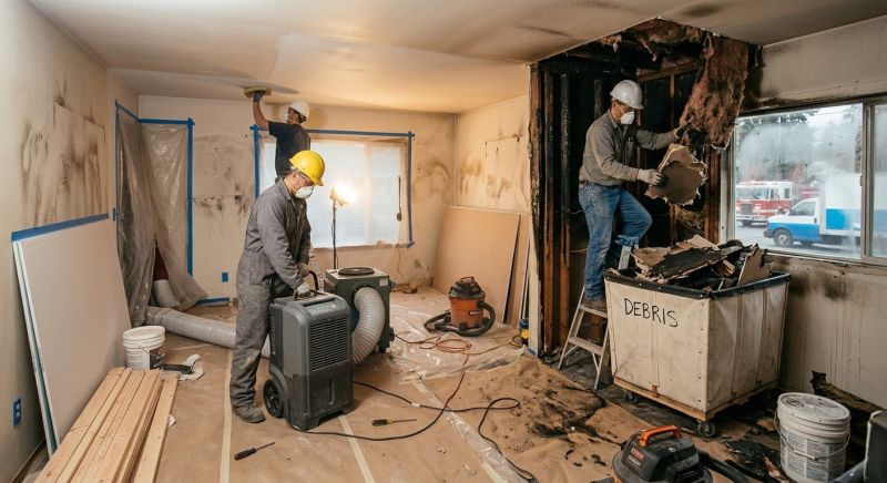 Fire Damage Reconstruction in Phoenix, AZ