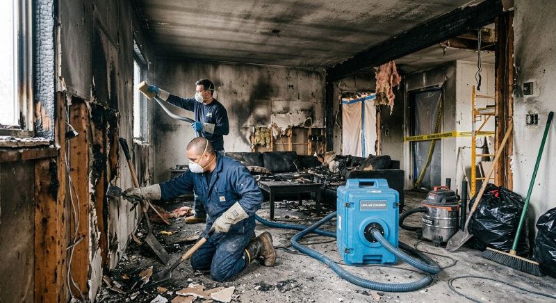 Fire Damage Repair in Chandler, AZ