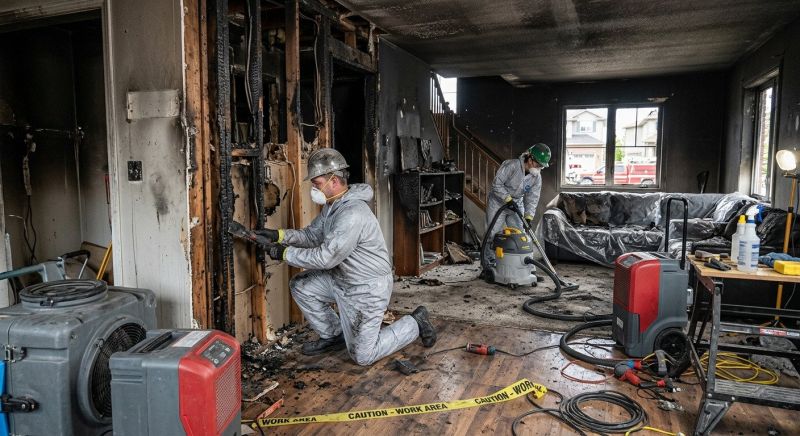 House Fire Recovery in Gilbert, AZ
