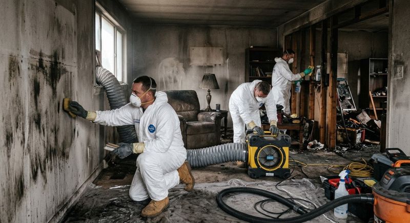 Smoke Damage Restoration in Gilbert, AZ