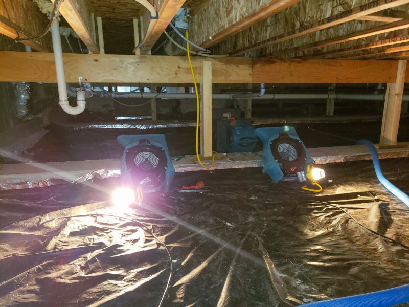 Crawl Space Water Remediation in Santa Rosa, CA