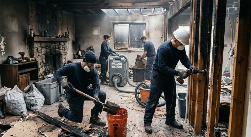 Fire Damage Cleaning in Scottsdale, AZ